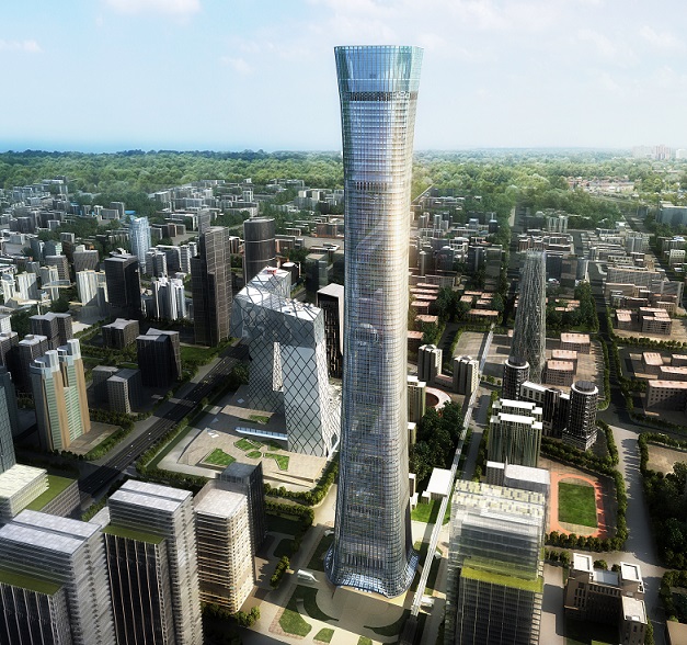 江河中標(biāo)北京第一高528米中國(guó)尊  創(chuàng)造行業(yè)“第一高”大滿貫記錄